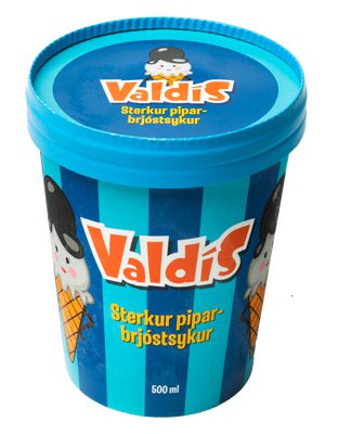 Valdís – Sterkur brjóstsykur – 6 stk. í pk.