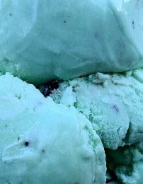 Ítalskur Gelató - Blámynta