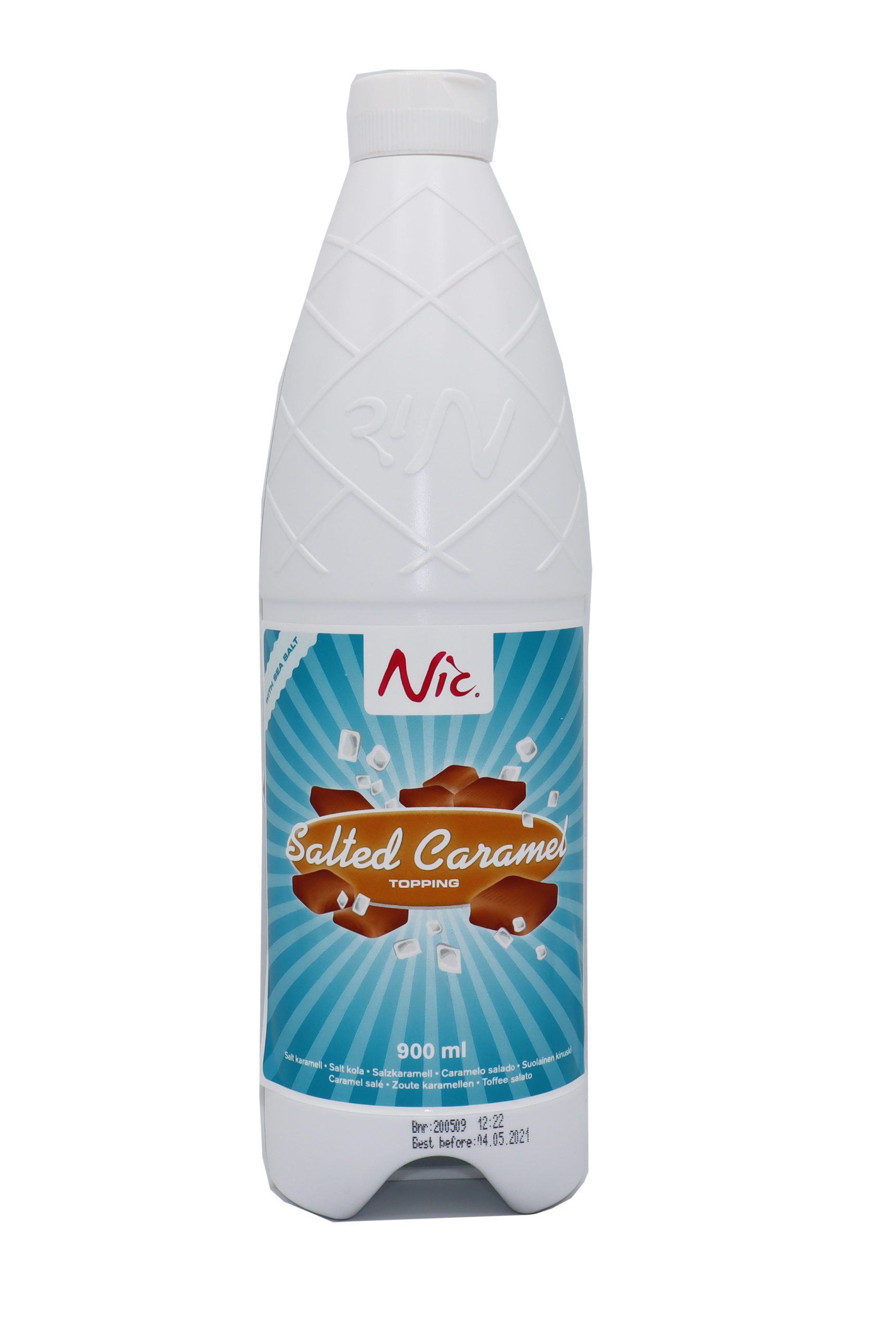 NIC Saltkaramellusósa 900 ml (6)