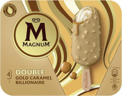 $Magnum GoldCaramellBillioner Hpk 4 stk-6 ein í pk