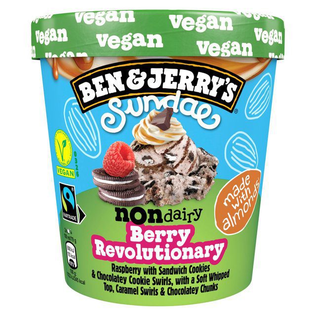 $B&J Vegan Berry Revolutionary 465 ml – 8 stk pk