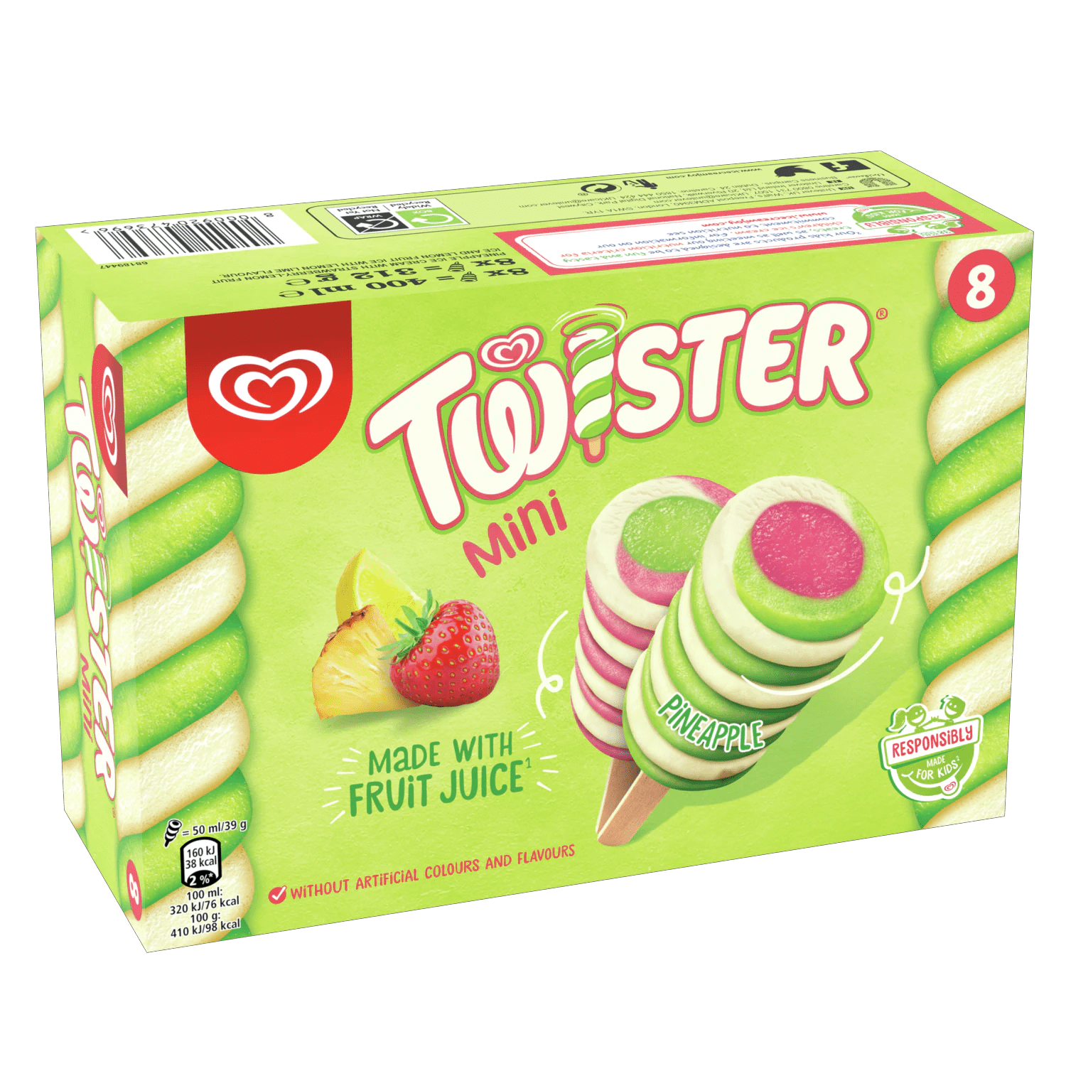 $Frisko Twister mini 50ml Hpk 8 stk. – 6 ein í pk