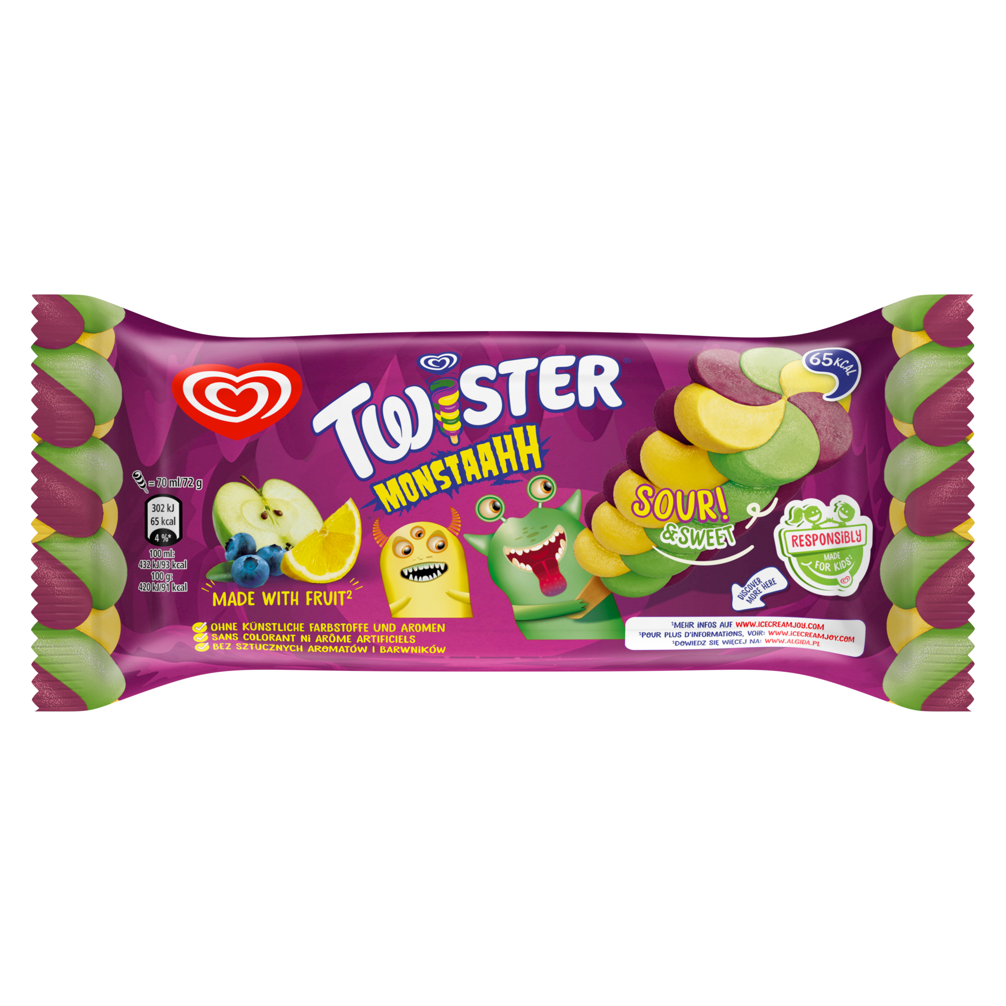 Frisko Twister Monster 70ml – 35 stk