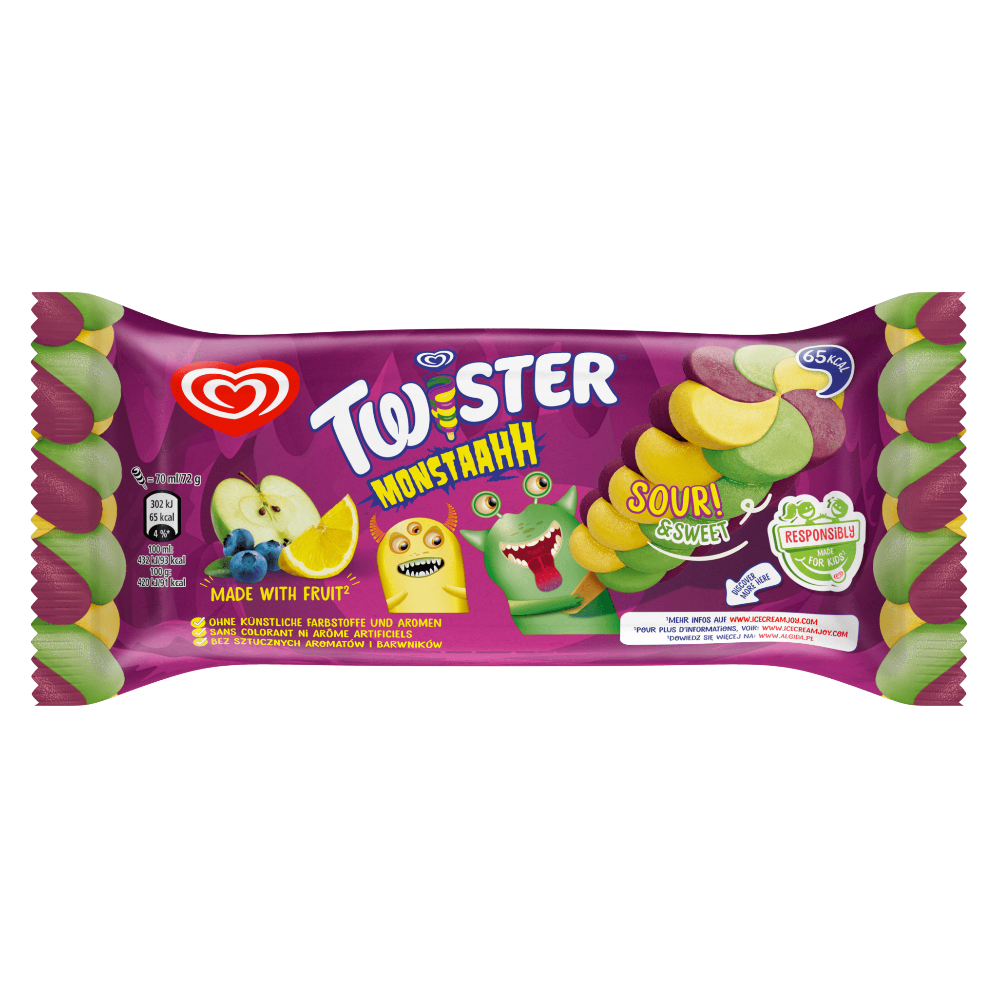 Frisko Twister Monster 70ml – 35 stk
