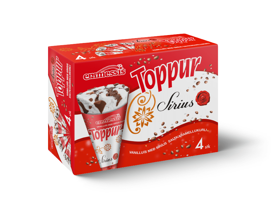 14033 - Siríus Toppur Saltkaramellukurl