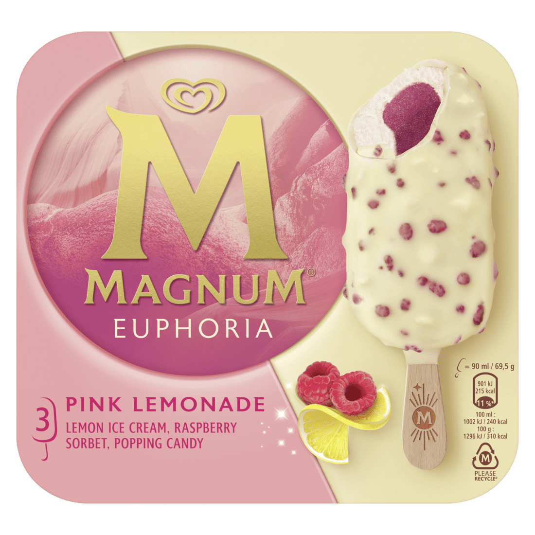 Magnum Hpk Euphoria 90ml 3stk - 3 ein í pk