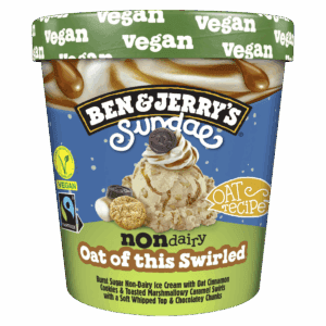B&J Vegan Sundae Oat of this Swirled 427ml-8 stk