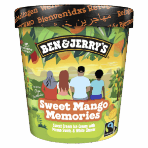 Ben & Jerry's Sweet Mango Memories 465 ml - 8stk í pakka