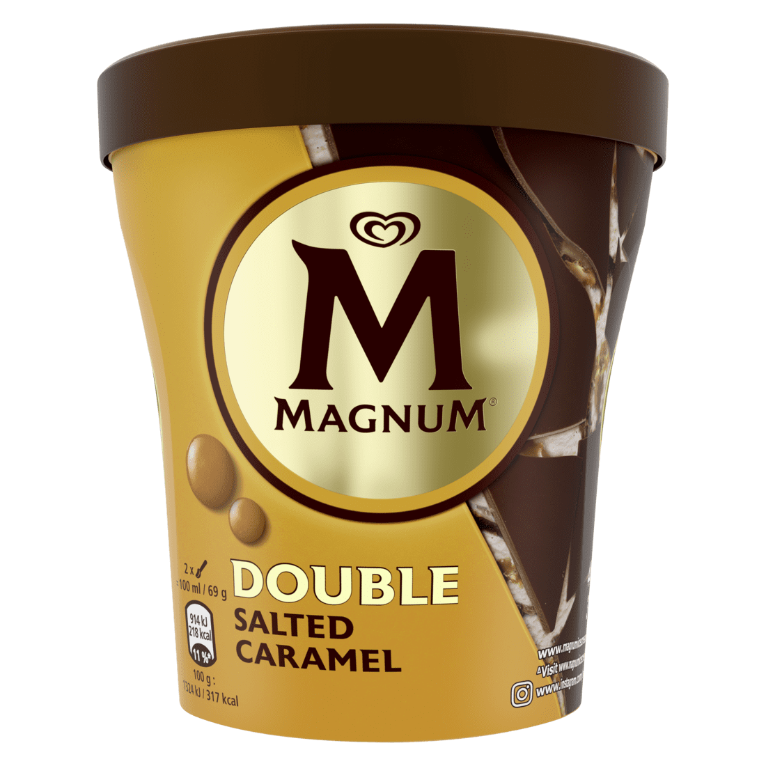 Magnum Pint Double Salt Caramel 440ml -8 stk. í pk