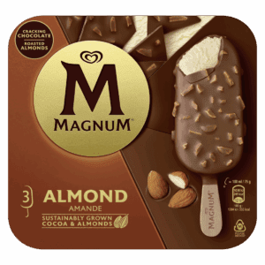 Magnum Hpk. Almond 3 stk - 10 ein í pk