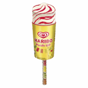 Frisko Haribo Push Up 85ml - 30 stk