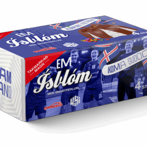 Ísblóm EM karla handbolti - 4 ein. í pk.