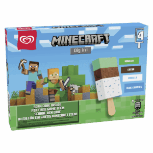 Frisko Minecraft Hpk 4x75ml - 6 ein. í pk